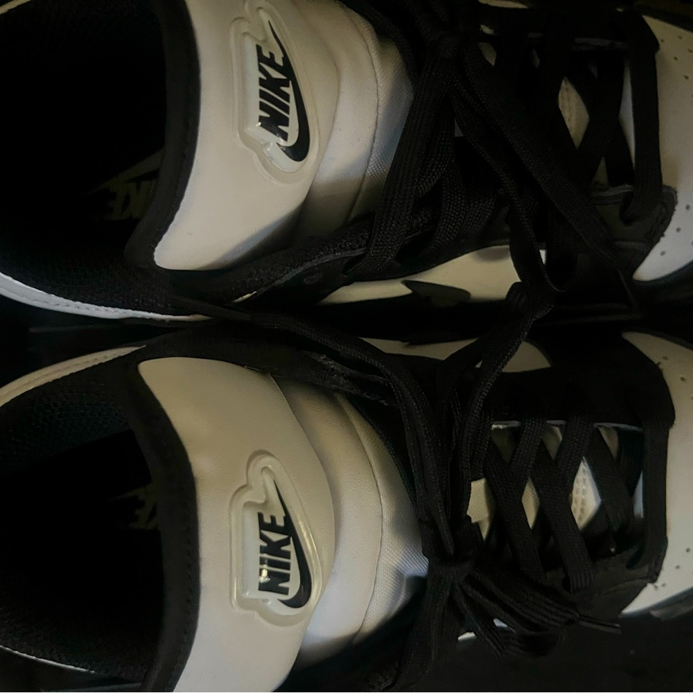 Nike Black and White Sneakers